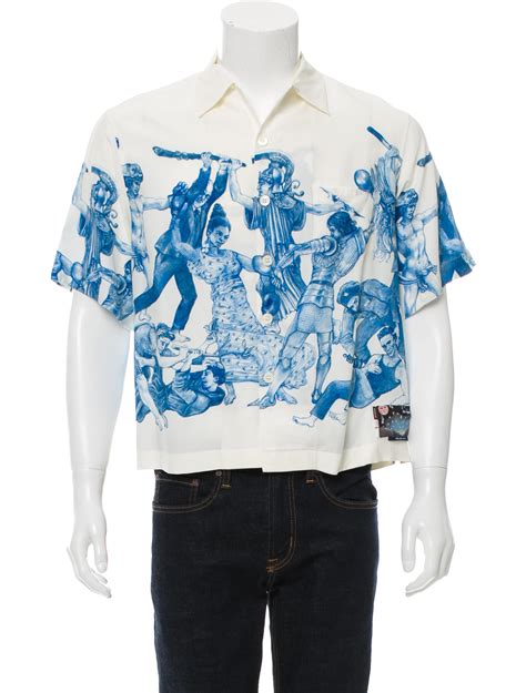 prada hawaii shirt|Prada the important ones shirt.